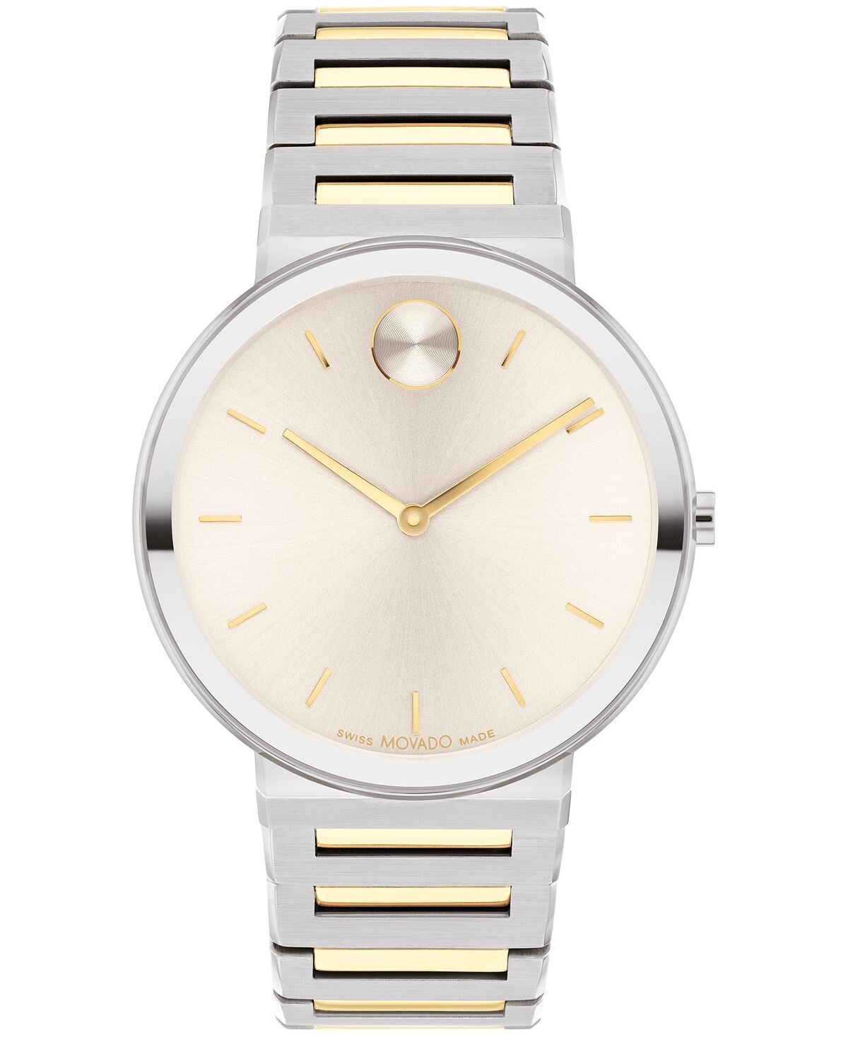 Мужские швейцарские кварцевые двухцветные часы Bold Horizon из нержавеющей стали, 40 мм Movado
Мужские швейцарские кварцевые двухцветные часы Bold Horizon из нержавеющей стали, 40 мм Movado