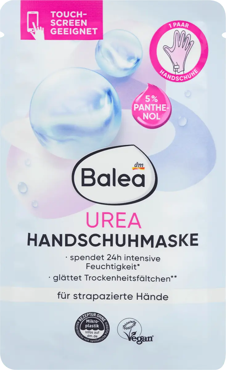 Перчатка-маска мочевина 1 пара 2 шт. Balea, Серый, Перчатка-маска мочевина 1 пара 2 шт. Balea
Перчатка-маска мочевина 1 пара 2 шт. Balea, Серый, Перчатка-маска мочевина 1 пара 2 шт. Balea