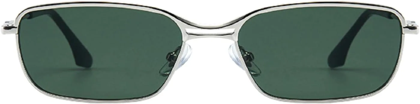 Солнцезащитные очки Melrose Small Square для женщин и мужчин в стиле панк, с металлической оправой, ретро-очки, защита от ультрафиолета UV400, артикул 7548, Green
Солнцезащитные очки Melrose Small Square для женщин и мужчин в стиле панк, с металлической оправой, ретро-очки, защита от ультрафиолета UV400, артикул 7548, Green