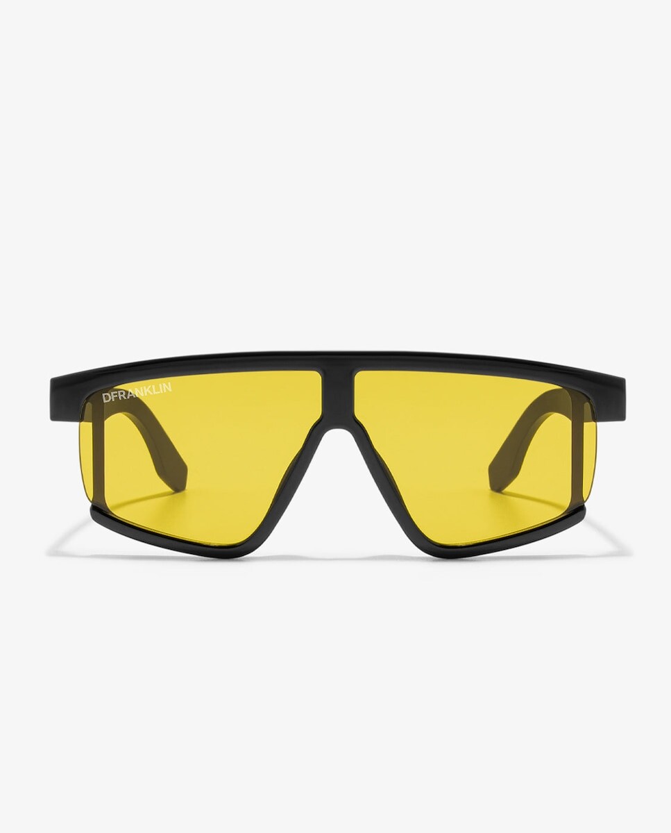 Черно-желтые солнцезащитные очки-унисекс модели Alpha D.Franklin, желтый
Черно-желтые солнцезащитные очки-унисекс модели Alpha D.Franklin, желтый
