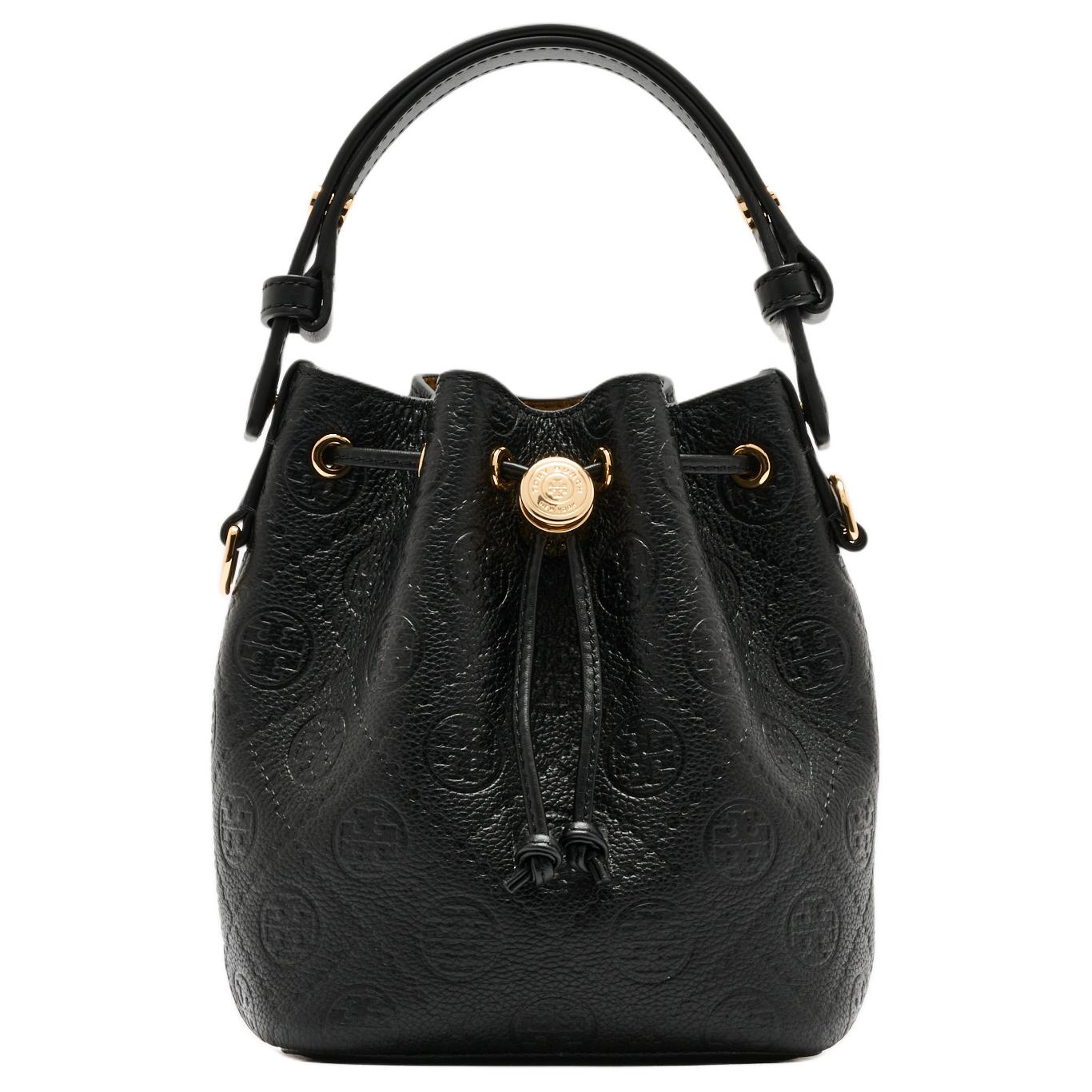 TORY BURCH Сумка-ведро из кожи с монограммой T
TORY BURCH Сумка-ведро из кожи с монограммой T