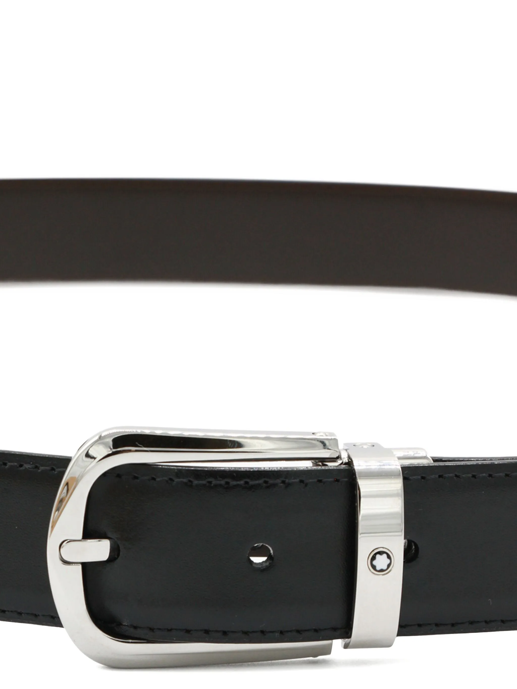 Двусторонний ремень Horseshoe Montblanc, черный
Двусторонний ремень Horseshoe Montblanc, черный