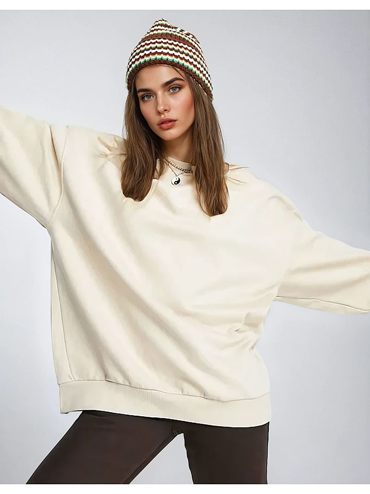 Weekday Милая толстовка кремового цвета
Weekday Милая толстовка кремового цвета