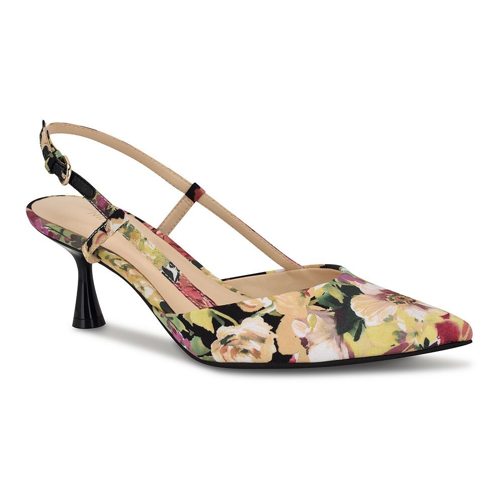 Женские туфли-лодочки Nine West Rowen с открытой пяткой, цвет Black Fall Floral Mult
Женские туфли-лодочки Nine West Rowen с открытой пяткой, цвет Black Fall Floral Mult