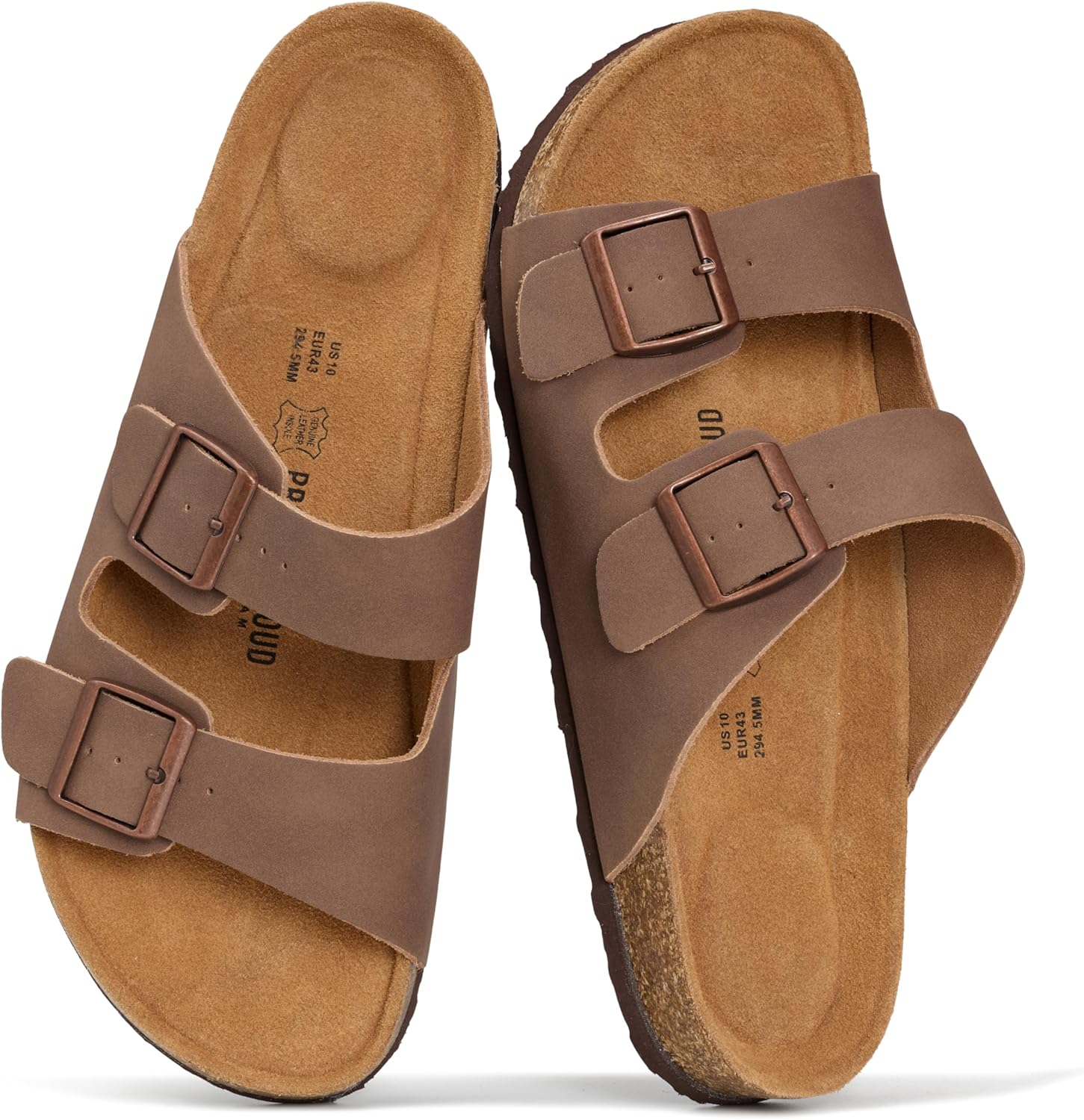 Мужские сандалии Project Cloud из 100 натуральной кожи с амортизирующей стелькой из натуральной пробки, сандалии с двумя ремешками и пряжками, летние нескользящие (Heritage), коричневый
Мужские сандалии Project Cloud из 100 натуральной кожи с амортизирующей стелькой из натуральной пробки, сандалии с двумя ремешками и пряжками, летние нескользящие (Heritage), коричневый