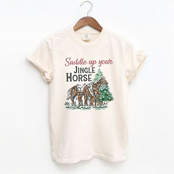 Футболка Saddle your jingle horse garment dyed Simply Sage Market, Ivory
Футболка Saddle your jingle horse garment dyed Simply Sage Market, Ivory