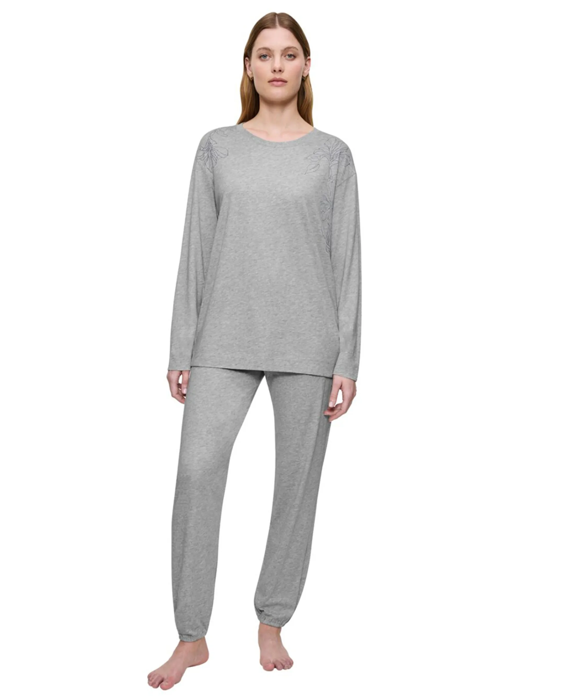 Пижама с длинными штанами и длинными рукавами из органического хлопка и модала тенсель Triumph, светло-серый
Пижама с длинными штанами и длинными рукавами из органического хлопка и модала тенсель Triumph, светло-серый