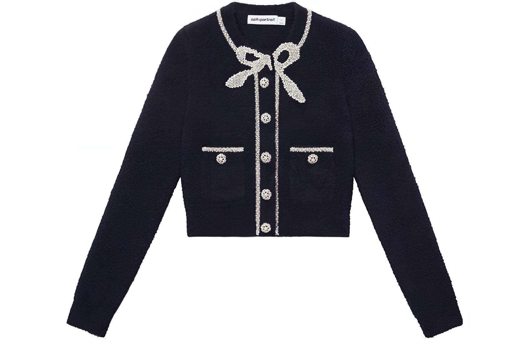 Self-portrait Свитер Self portrait женский navy blue
Self-portrait Свитер Self portrait женский navy blue