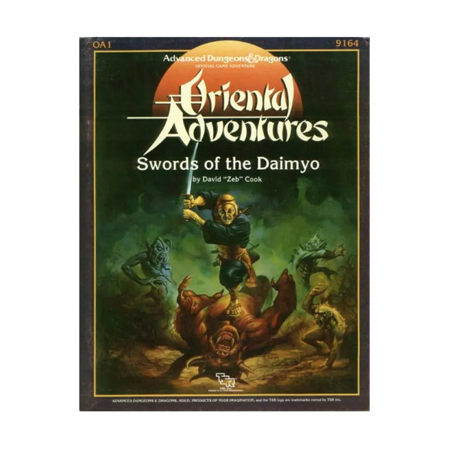 Модуль Swords of the Daimyo, Advanced Dungeons & Dragons (1st Edition) - Modules & Adventures
Модуль Swords of the Daimyo, Advanced Dungeons & Dragons (1st Edition) - Modules & Adventures