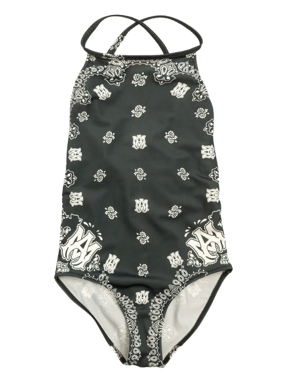 Купальник с вырезом халтер и принтом пейсли AMIRI KIDS, зеленый
Купальник с вырезом халтер и принтом пейсли AMIRI KIDS, зеленый