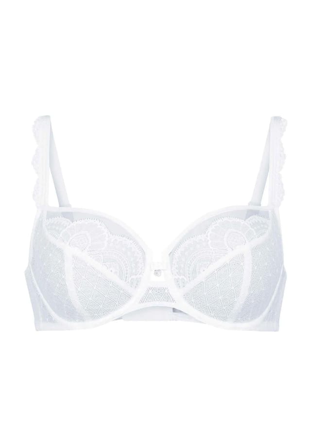Бюстгальтер Selma на косточках с кружевными деталями и поддержкой Rosa Faia, белый
Бюстгальтер Selma на косточках с кружевными деталями и поддержкой Rosa Faia, белый