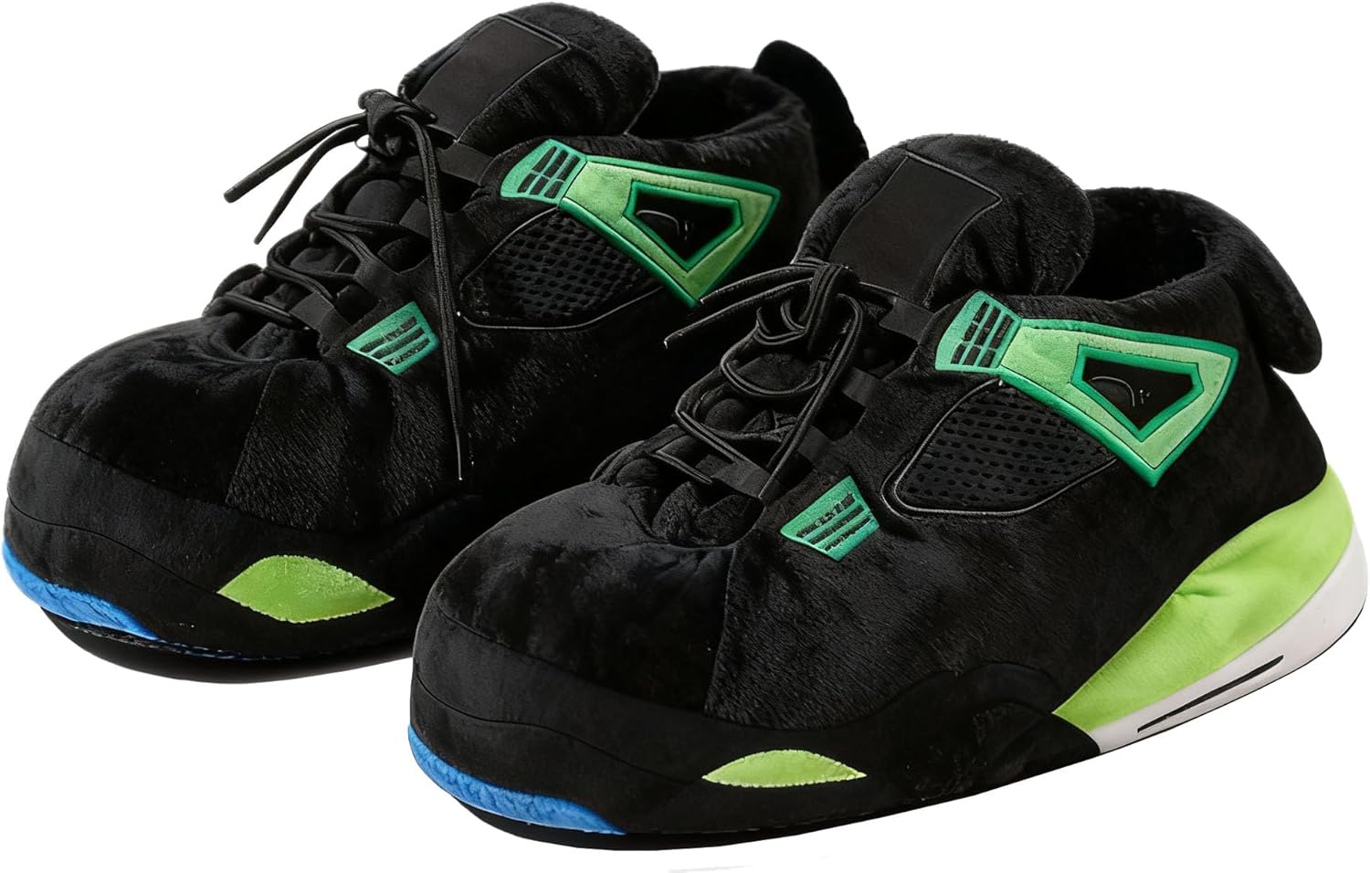 Унисекс уютные модные большие домашние тапочки-кроссовки с нескользящей подошвой - универсальный размер Mululian, черный/зеленый
Унисекс уютные модные большие домашние тапочки-кроссовки с нескользящей подошвой - универсальный размер Mululian, черный/зеленый