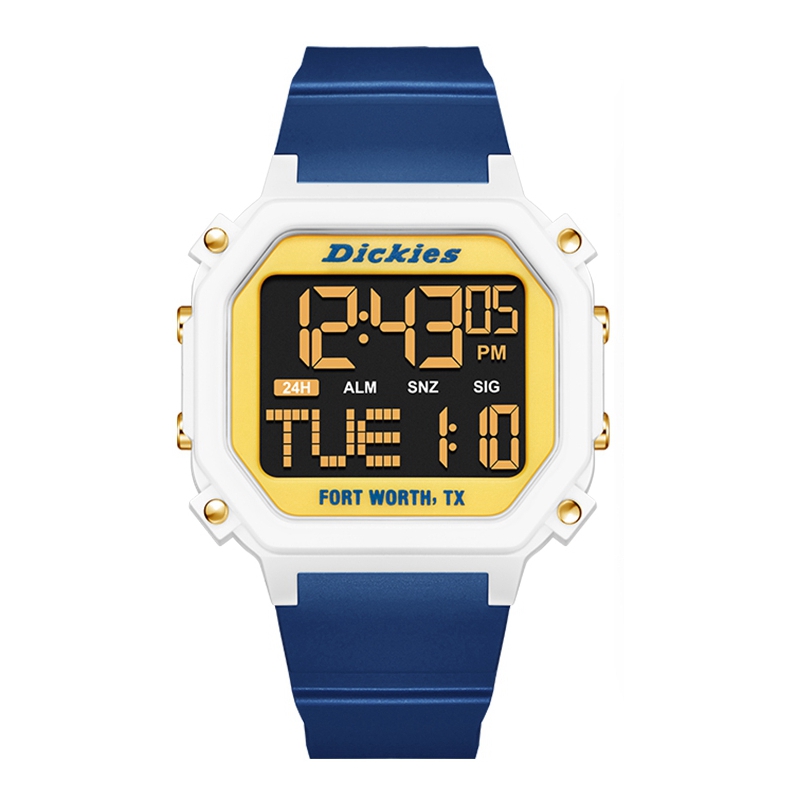 Наручные часы Dickies с электронным механизмом, пластиковым ремешком и черным циферблатом, унисекс
Наручные часы Dickies с электронным механизмом, пластиковым ремешком и черным циферблатом, унисекс