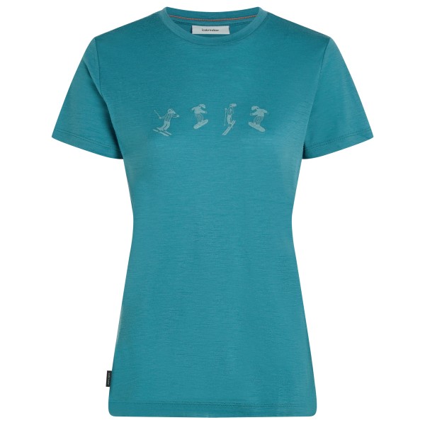 Женская мериносовая шерсть 150 tech lite s/s футболка snow day - рубашка из мериноса Icebreaker, Topaz
Женская мериносовая шерсть 150 tech lite s/s футболка snow day - рубашка из мериноса Icebreaker, Topaz