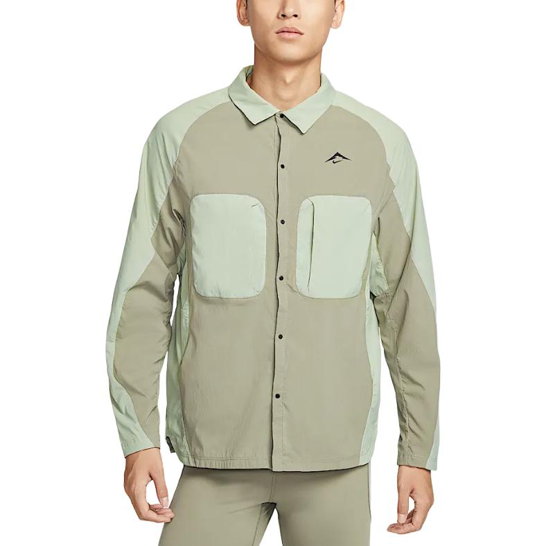 Nike Курка Dri FIT ADV мужская светло-армейского зеленого цвета с элементами горизонтального зеленого и черного, Light Army Green/Horizon Green/Black
Nike Курка Dri FIT ADV мужская светло-армейского зеленого цвета с элементами горизонтального зеленого и черного, Light Army Green/Horizon Green/Black