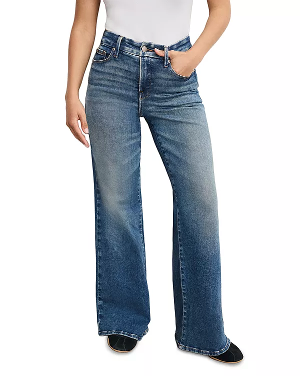 Джинсы-Палаццо Soft tech good petite цвета индиго986 Good American, синий
Джинсы-Палаццо Soft tech good petite цвета индиго986 Good American, синий