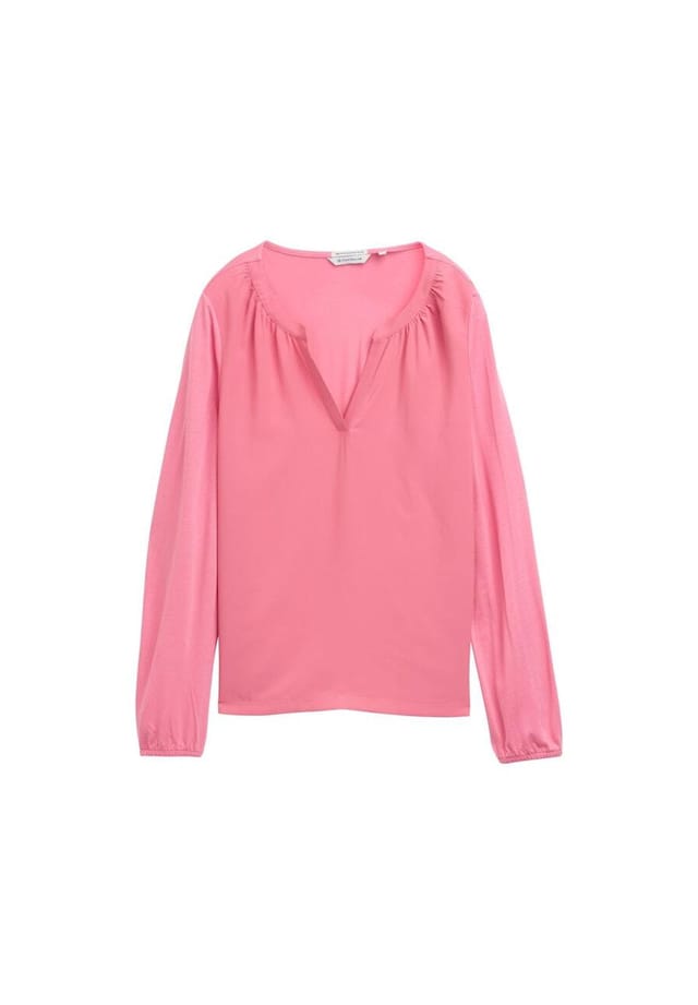 Блузка с длинными рукавами Tom Tailor, розовый
Блузка с длинными рукавами Tom Tailor, розовый