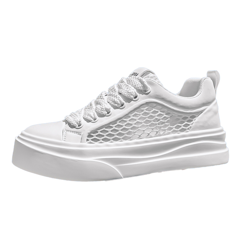 TELENT Амортизирующие износостойкие дышащие низкие скейтерские кроссовки мужские белые, цвет White
TELENT Амортизирующие износостойкие дышащие низкие скейтерские кроссовки мужские белые, цвет White