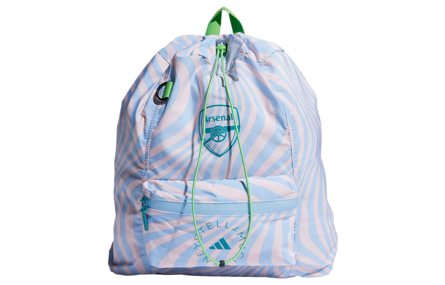Сумка спортивная большая из полиэстера Arsenal Collaboration, цвет полуматовый зеленый и синий залив Adidas, полумерцающий зеленый и синий залив
Сумка спортивная большая из полиэстера Arsenal Collaboration, цвет полуматовый зеленый и синий залив Adidas, полумерцающий зеленый и синий залив