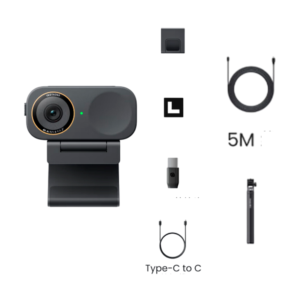 Веб-камера Insta360 Link 2C Pro, Station broadcast, 4К, черный
Веб-камера Insta360 Link 2C Pro, Station broadcast, 4К, черный