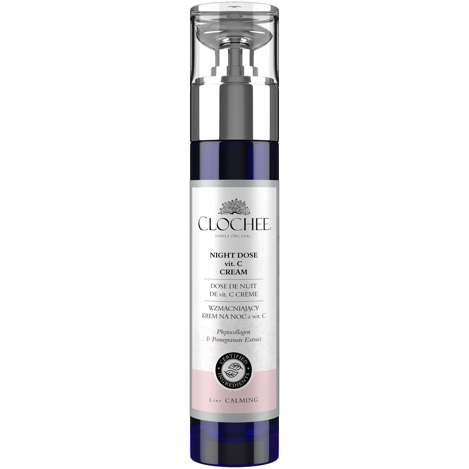 Clochee Calming укрепляющий ночной крем для лица, 50 мл
Clochee Calming укрепляющий ночной крем для лица, 50 мл