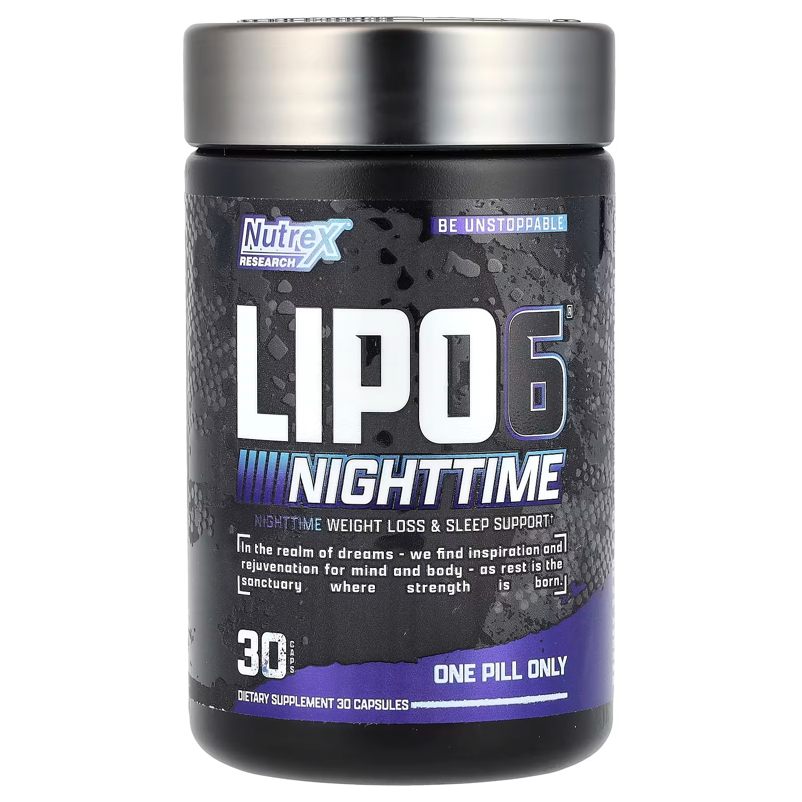 Снижение веса в ночное время и поддержка сна Nutrex Research Lipo 6 Nighttime, 30 капсул
Снижение веса в ночное время и поддержка сна Nutrex Research Lipo 6 Nighttime, 30 капсул