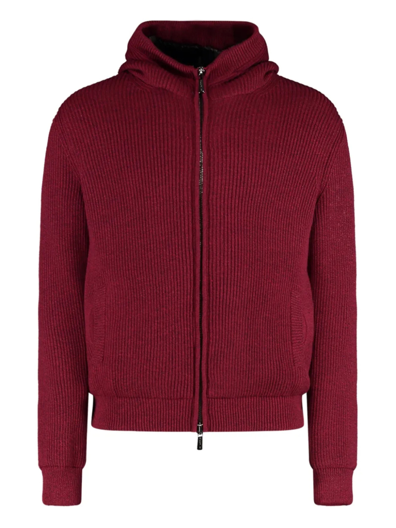 Вязаная толстовка с капюшоном на молнии Moorer, красный
Вязаная толстовка с капюшоном на молнии Moorer, красный