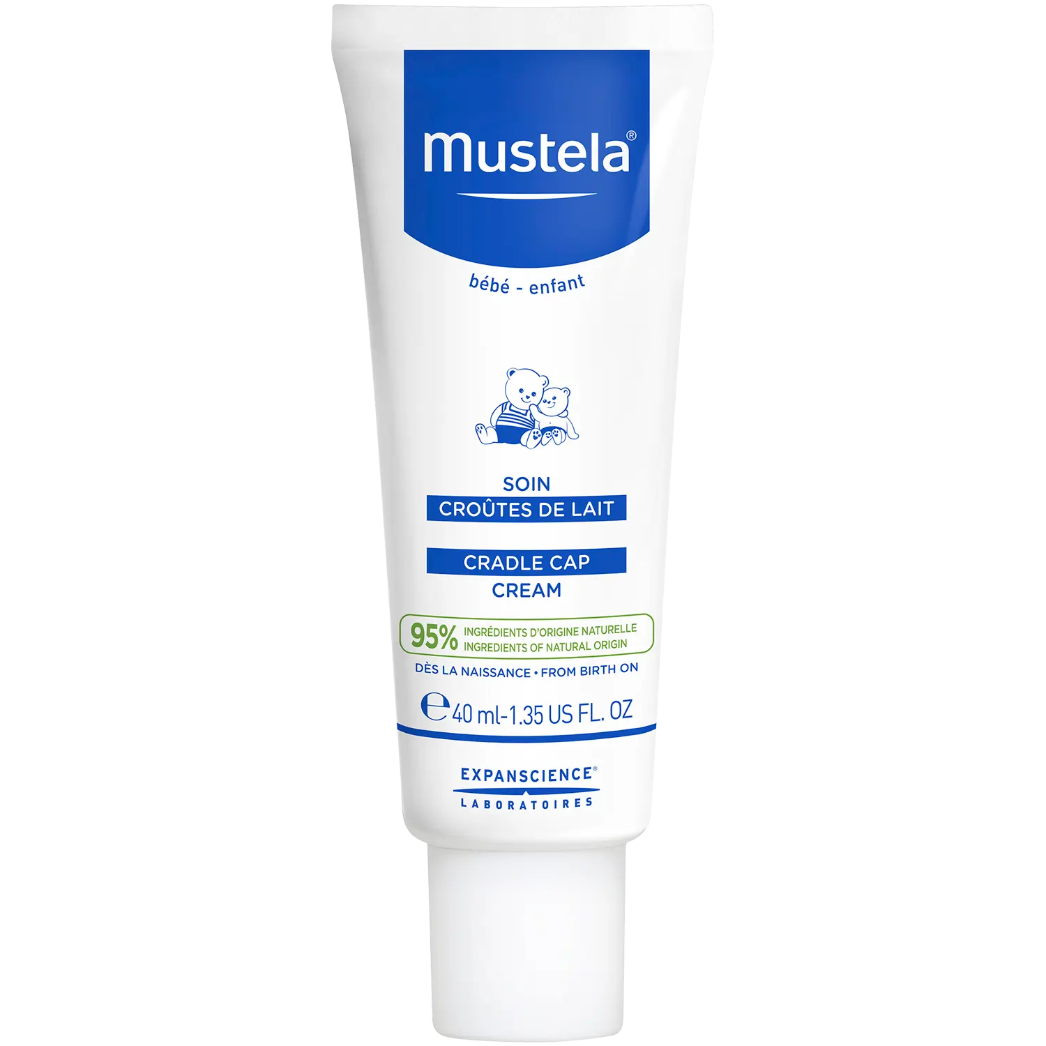 Mustela крем от колыбели, 40 мл
Mustela крем от колыбели, 40 мл