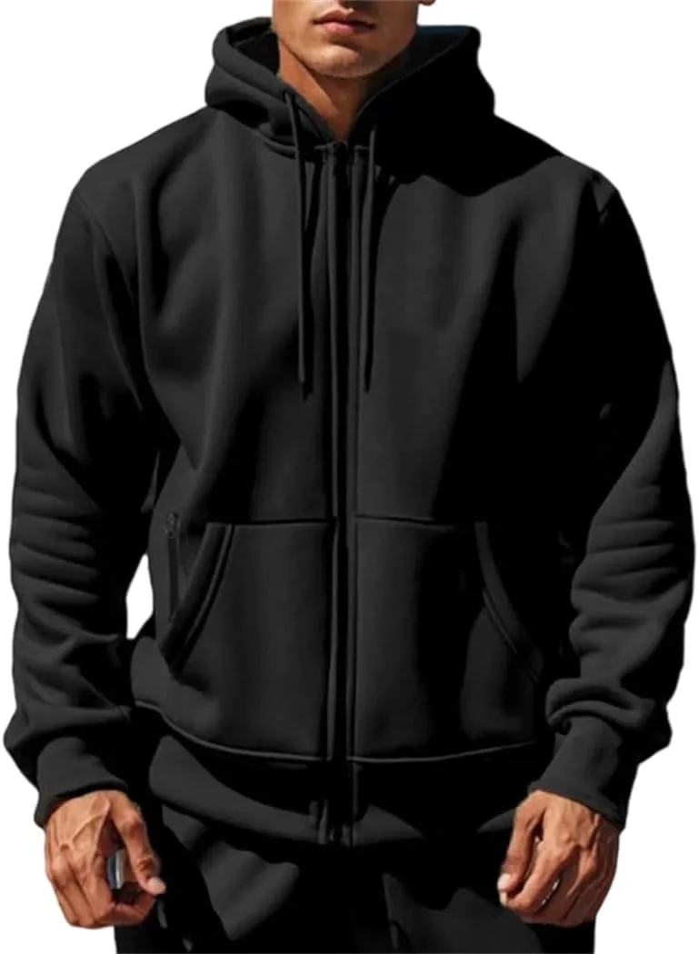 Мужская толстовка с капюшоном на молнии, утепленная, для осени и зимы
Мужская толстовка с капюшоном на молнии, утепленная, для осени и зимы