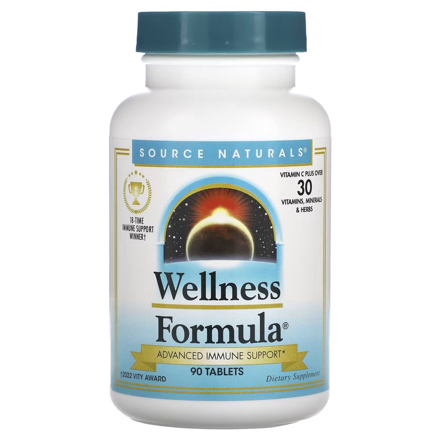 Source Naturals Wellness Formula, 90 таблеток
Source Naturals Wellness Formula, 90 таблеток
