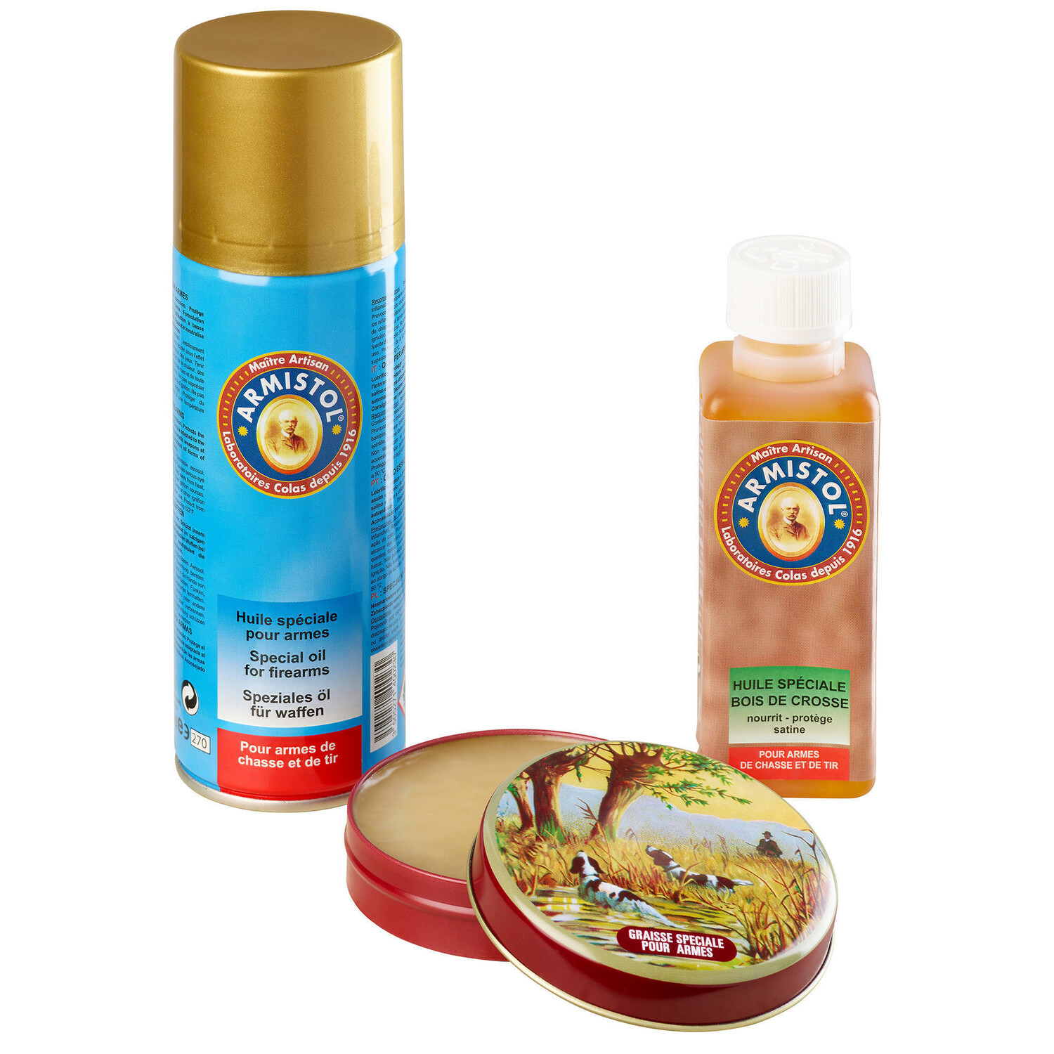Полный набор по уходу за оружием ARMISTOL
Полный набор по уходу за оружием ARMISTOL