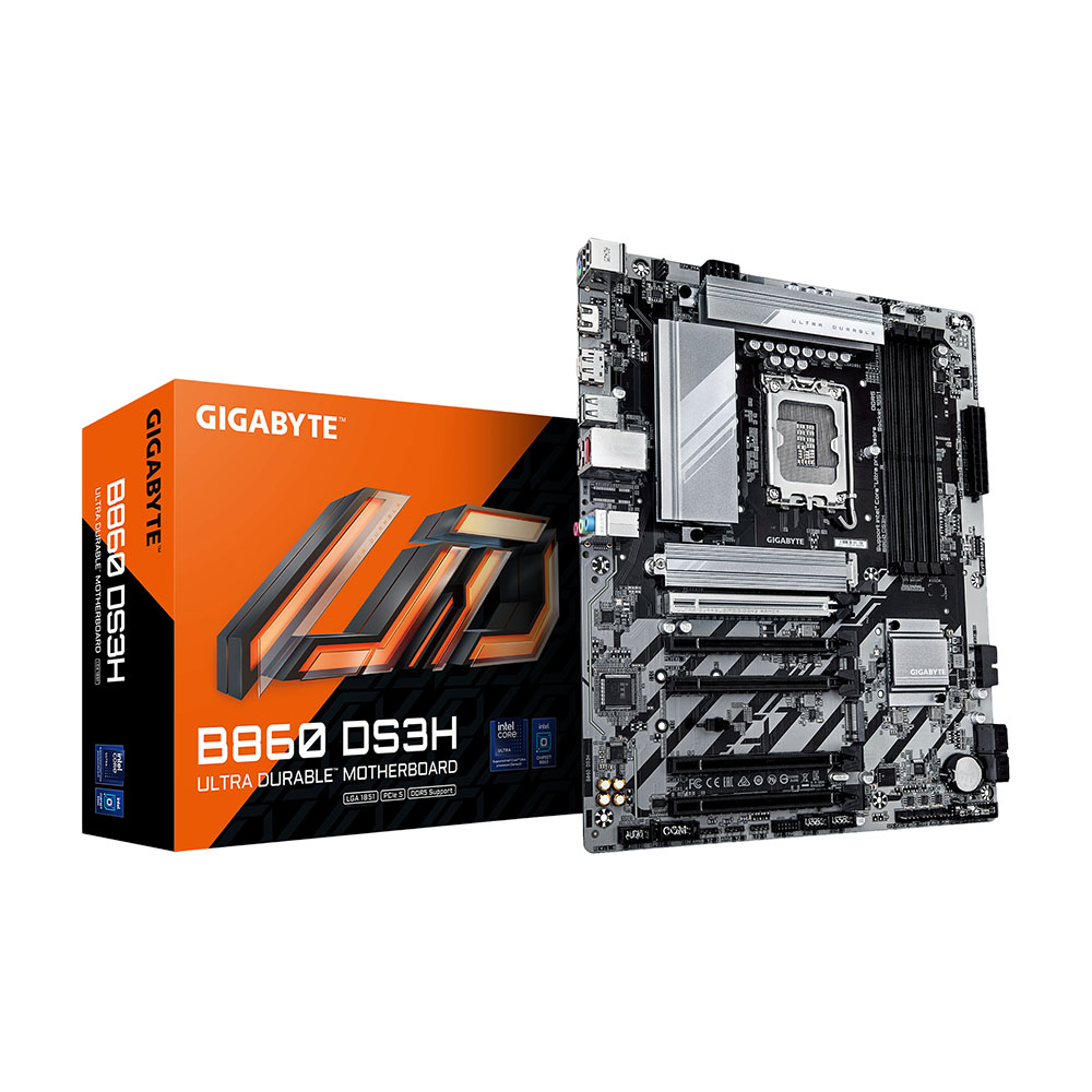 Материнская плата Gigabyte B860 DS3H, LGA1851, DDR5
Материнская плата Gigabyte B860 DS3H, LGA1851, DDR5