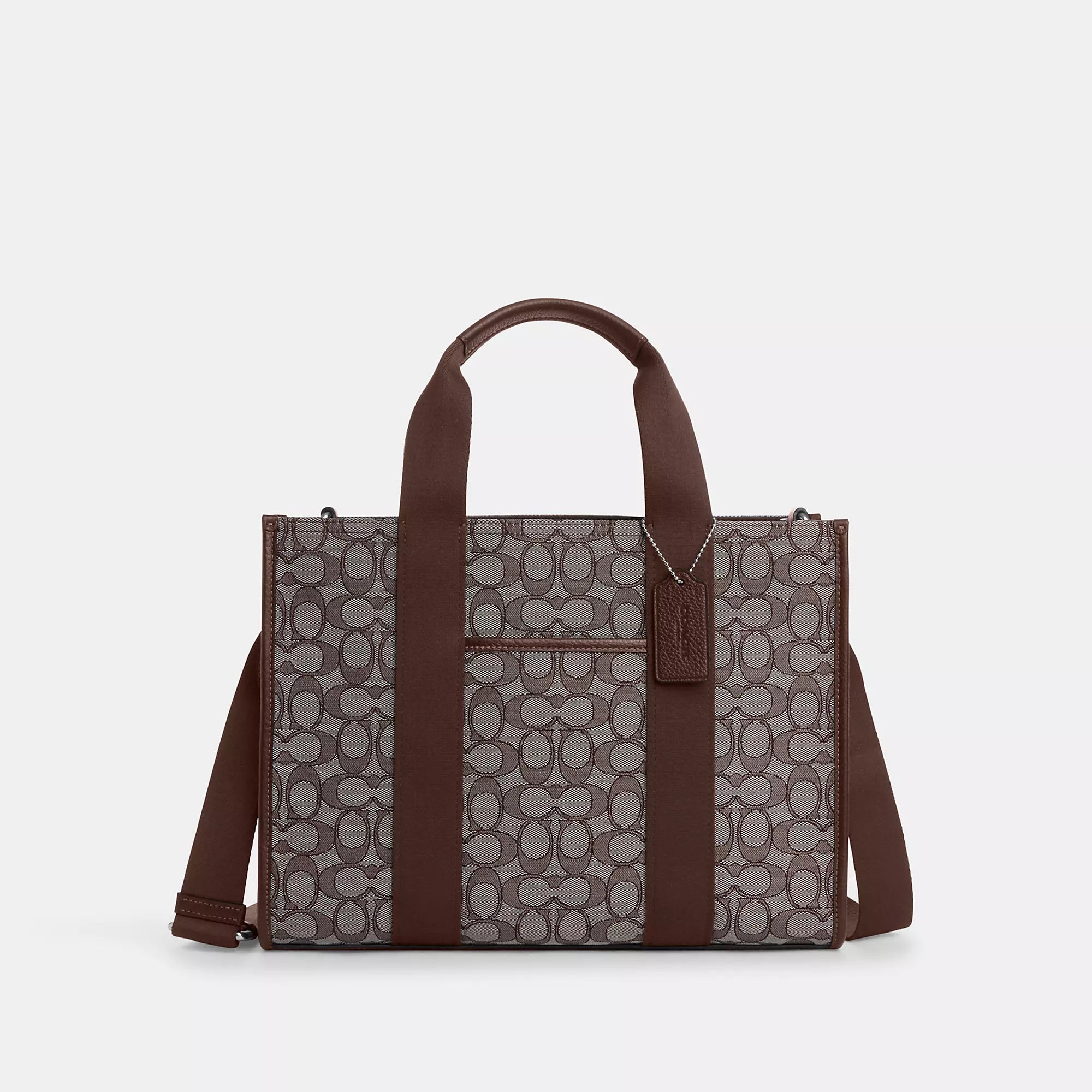 Сумка-тоут Smith от Coach Outlet из фирменного жаккарда, цвет silver/oak/maple, Бежевый, Сумка-тоут Smith от Coach Outlet из фирменного жаккарда, цвет silver/oak/maple
Сумка-тоут Smith от Coach Outlet из фирменного жаккарда, цвет silver/oak/maple, Бежевый, Сумка-тоут Smith от Coach Outlet из фирменного жаккарда, цвет silver/oak/maple