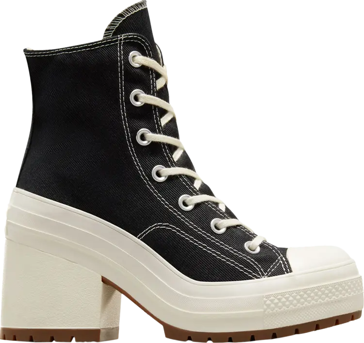 Кроссовки Converse Chuck 70 High De Luxe Heel Black Egret, черный
Кроссовки Converse Chuck 70 High De Luxe Heel Black Egret, черный