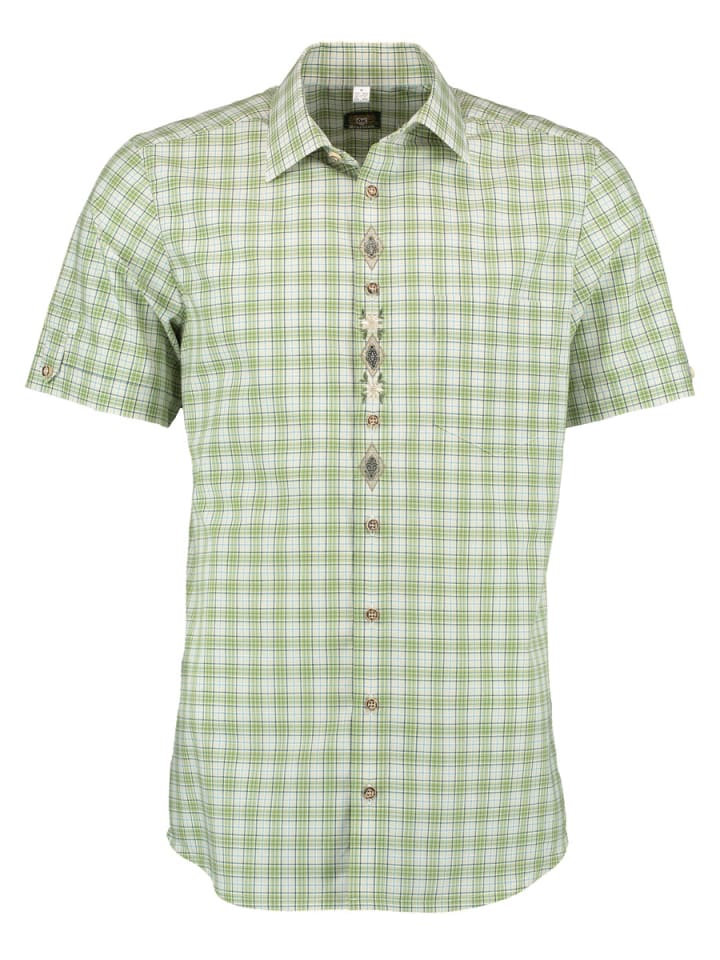 Традиционная рубашка Тесиза оливкового цвета OS-Trachten
Традиционная рубашка Тесиза оливкового цвета OS-Trachten