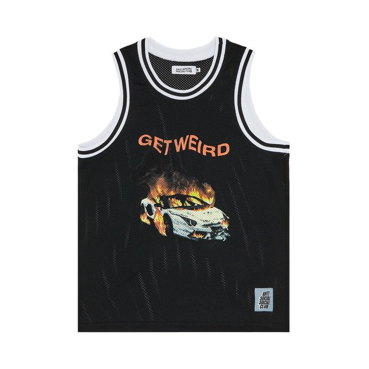 Джерси Anti Social Social Club Burnout Basketball Jersey, Black
Джерси Anti Social Social Club Burnout Basketball Jersey, Black