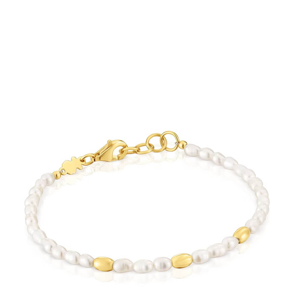 Браслет Tous Gloss, серебро с 18-каратным золотым покрытием/жемчуг
Браслет Tous Gloss, серебро с 18-каратным золотым покрытием/жемчуг