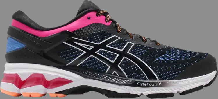 Кроссовки wmns gel kayano 26 'black blue coast' Asics, черный
Кроссовки wmns gel kayano 26 'black blue coast' Asics, черный