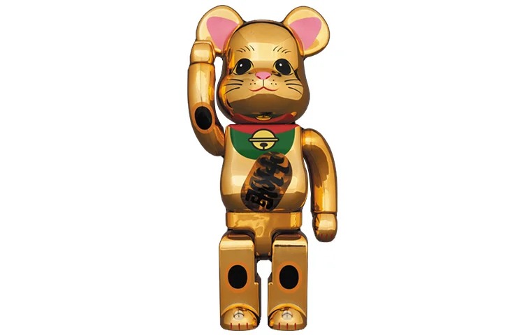 Виниловая фигурка Be@rbrick Maneki Neko Gold Plated Luminous, 30 см
Виниловая фигурка Be@rbrick Maneki Neko Gold Plated Luminous, 30 см