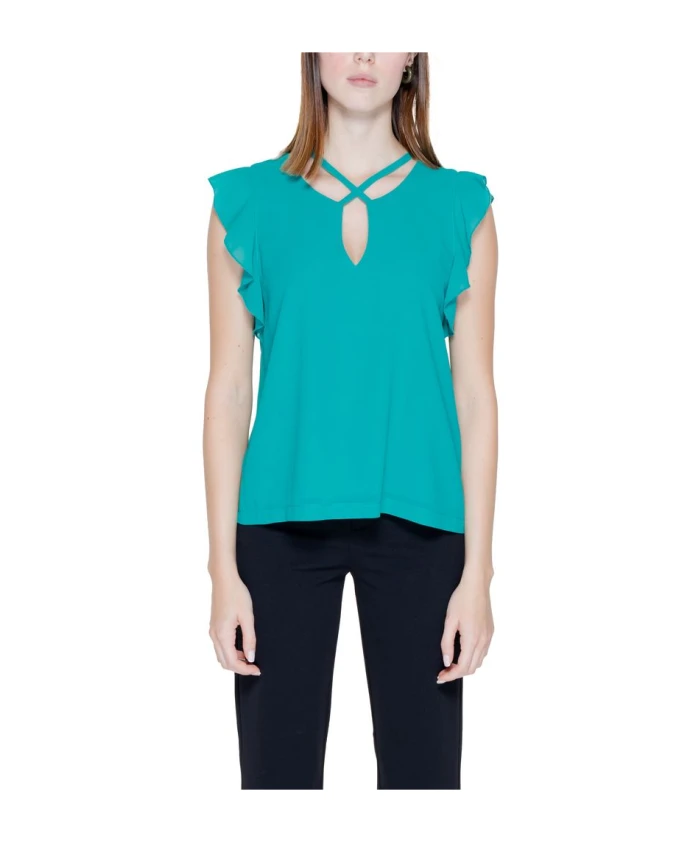 Блузка с вырезом-«замочной скважиной» Rinascimento, зеленый
Блузка с вырезом-«замочной скважиной» Rinascimento, зеленый