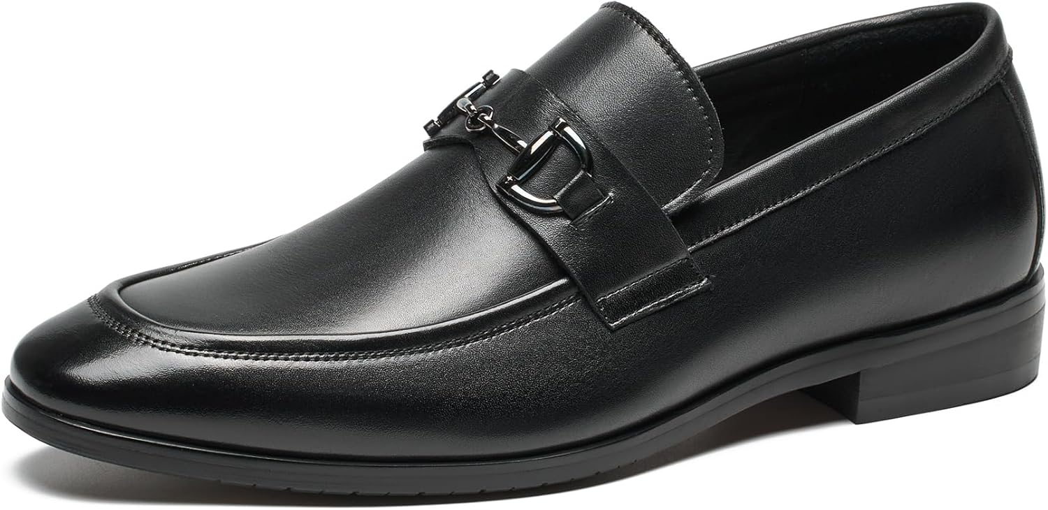 Мужские кожаные лоферы-пенни, классические туфли на низком каблуке, с дышащей подкладкой и прочной резиновой подошвой Gutouge, черный
Мужские кожаные лоферы-пенни, классические туфли на низком каблуке, с дышащей подкладкой и прочной резиновой подошвой Gutouge, черный