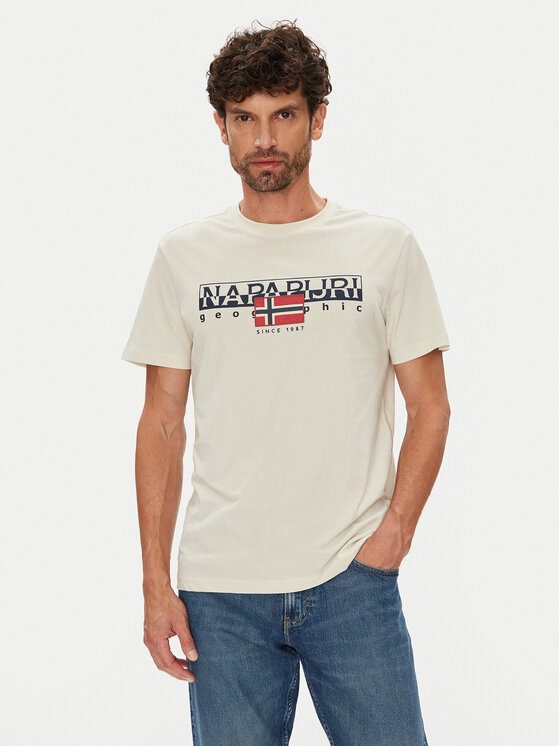 Футболка regular fit S-Aylmer NP0A4HTO Napapijri, бежевый
Футболка regular fit S-Aylmer NP0A4HTO Napapijri, бежевый
