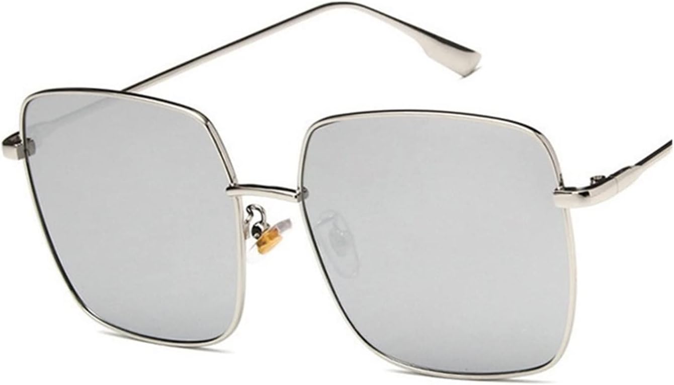 Солнцезащитные очки большие женские в винтажном стиле, квадратная металлическая оправа, модные солнцезащитные очки с градиентными линзами, защита от ультрафиолета UV400 YGDBXHYD, Silver Silver
Солнцезащитные очки большие женские в винтажном стиле, квадратная металлическая оправа, модные солнцезащитные очки с градиентными линзами, защита от ультрафиолета UV400 YGDBXHYD, Silver Silver