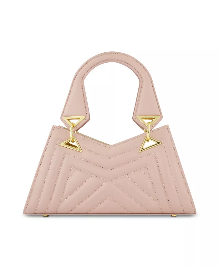 Угловатая стеганая сумка из кожи Napa Mac Duggal, розовый
Угловатая стеганая сумка из кожи Napa Mac Duggal, розовый