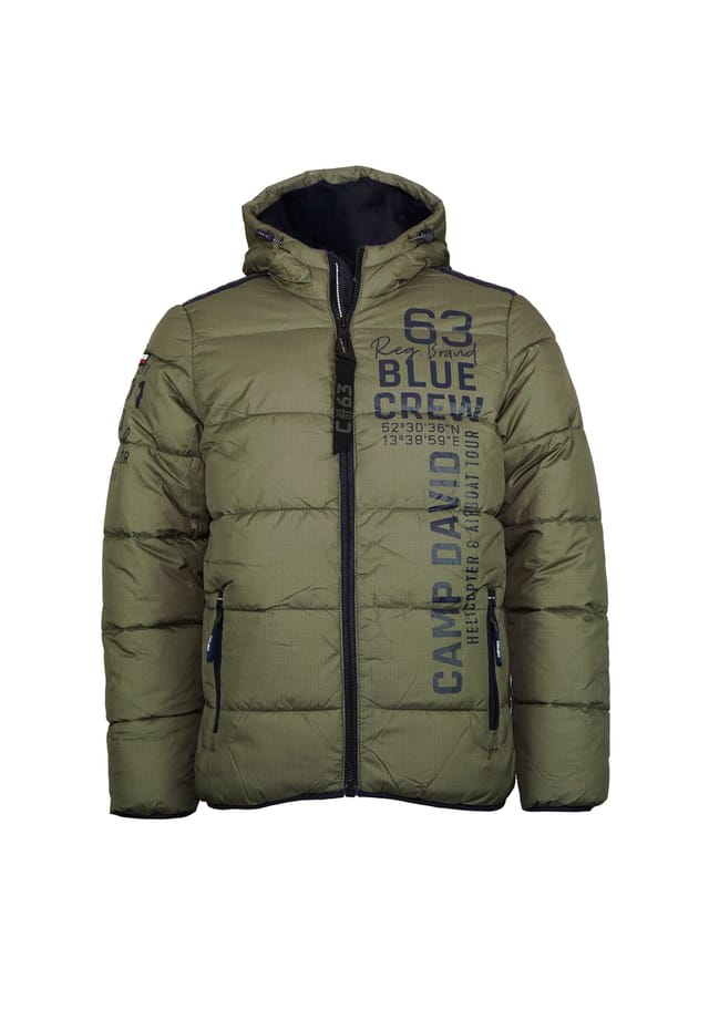 Куртка стеганая куртка Camp David, зеленый
Куртка стеганая куртка Camp David, зеленый