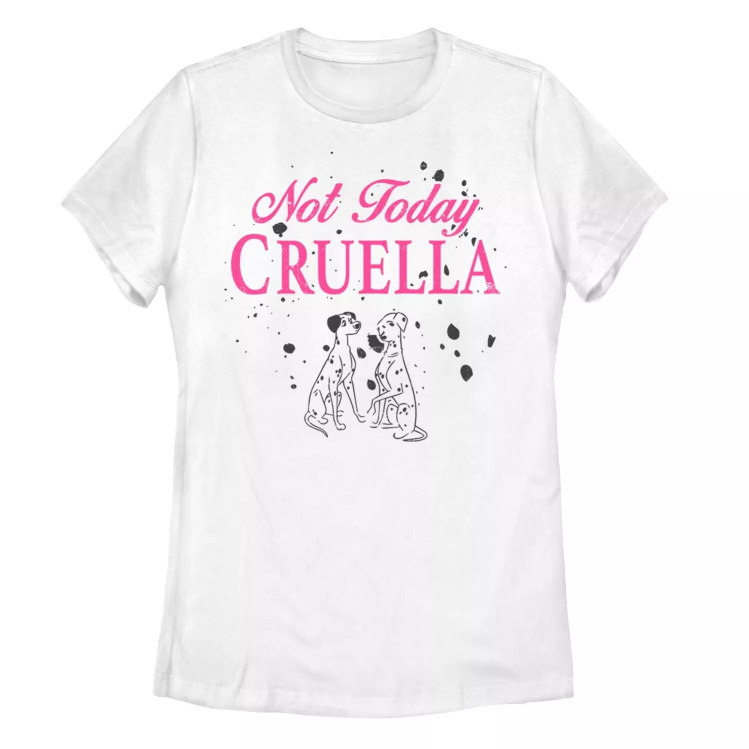 Детская футболка с рисунком Disney 101 далматинец Pongo And Perdita Not Today Cruella Licensed Character
Детская футболка с рисунком Disney 101 далматинец Pongo And Perdita Not Today Cruella Licensed Character