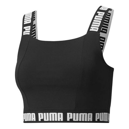 Топ (WMNS) PUMA Logo Band Strong Top 'Black'
Топ (WMNS) PUMA Logo Band Strong Top 'Black'