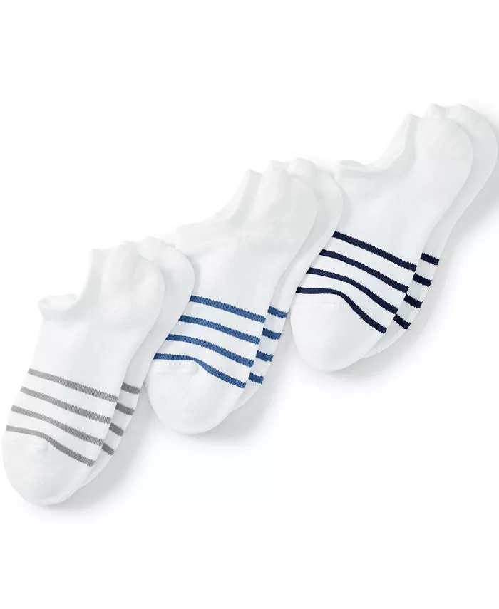 Мужские носки No Show 3 пары Lands' End, белый
Мужские носки No Show 3 пары Lands' End, белый