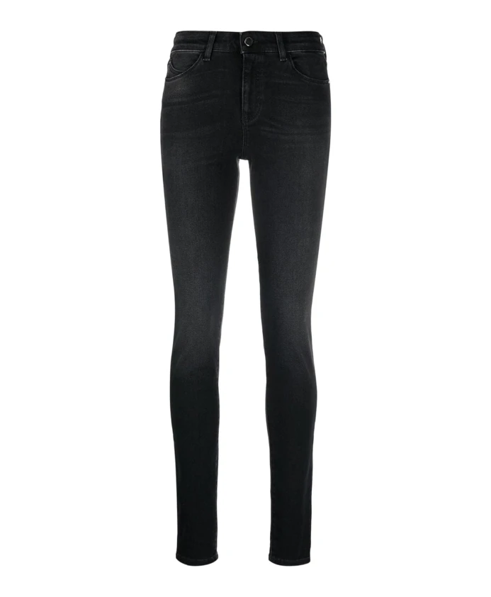 Черные узкие джинсы от Emporio Armani, черный
Черные узкие джинсы от Emporio Armani, черный