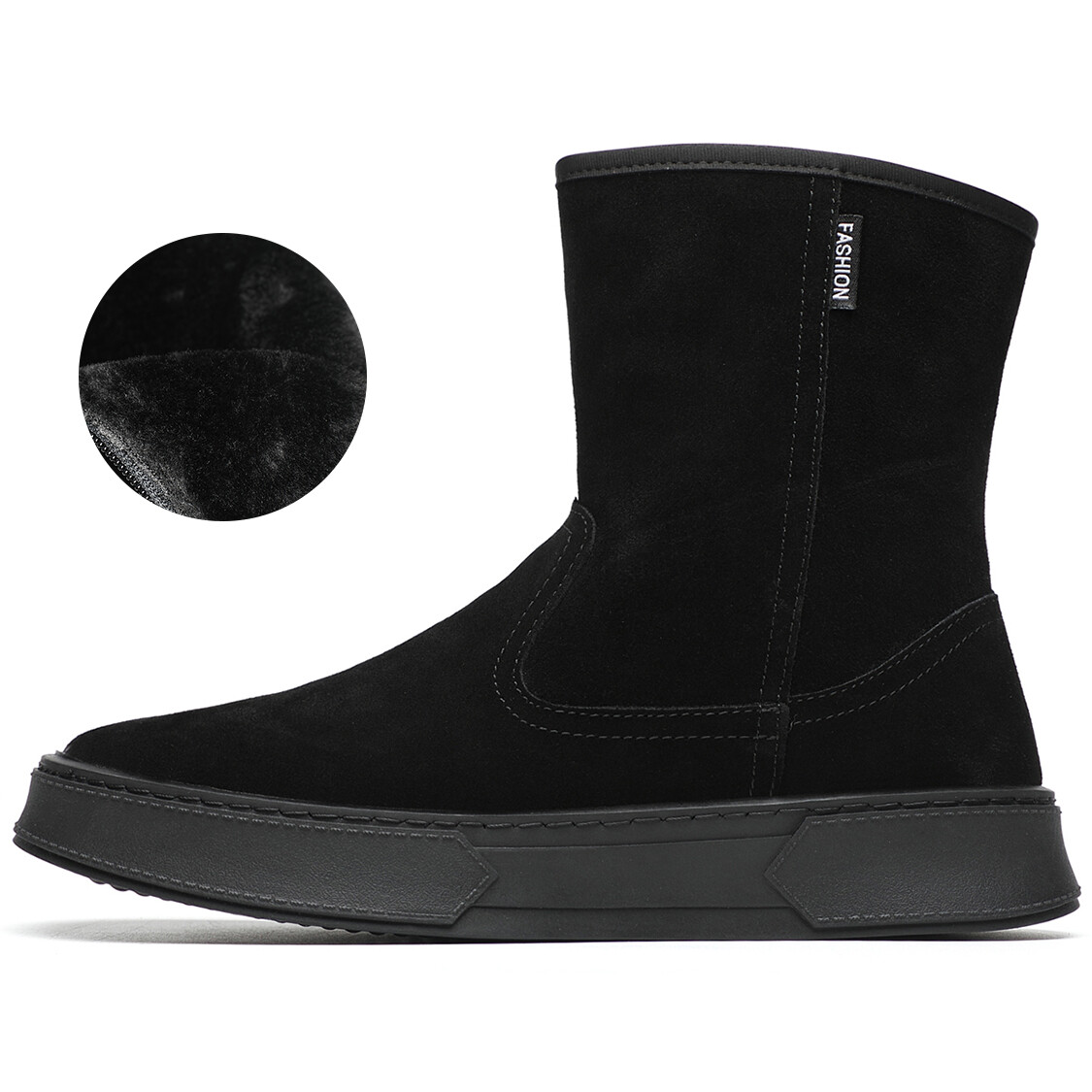 Зимние ботинки мужские черный Fapai
Зимние ботинки мужские черный Fapai